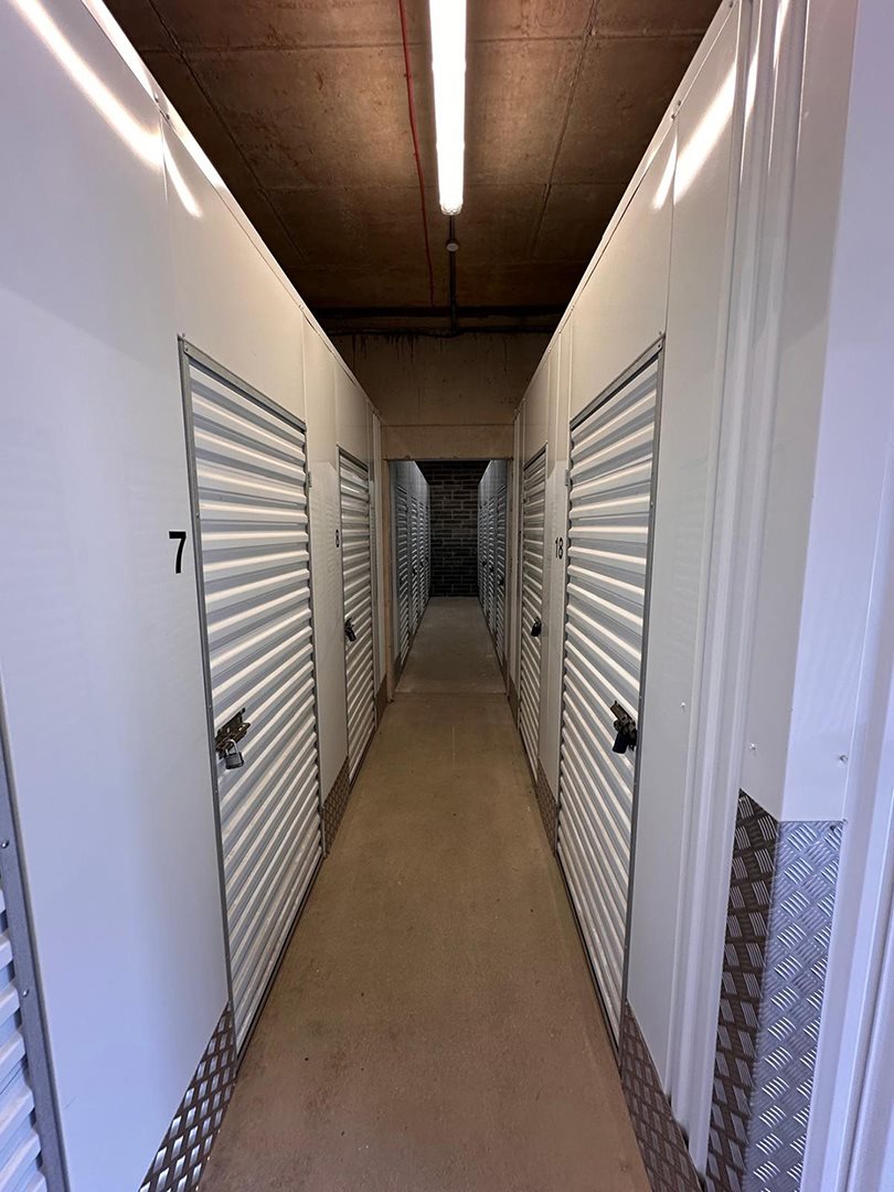 Multiple secure storage units - professional storage facility